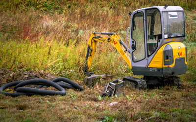 Mini Excavator and Waste Away Services